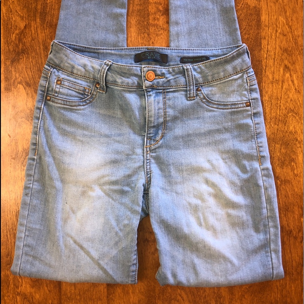 Light blue jeans